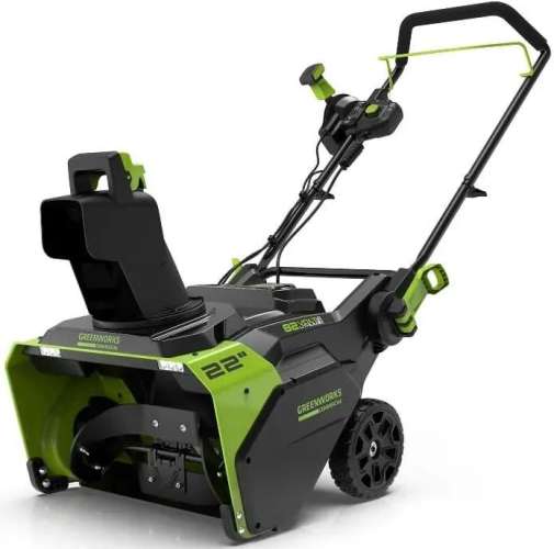 Снегоуборщик GREENWORKS GD82ST,  аккумуляторный,  без АКБ,  без ЗУ [2602507]